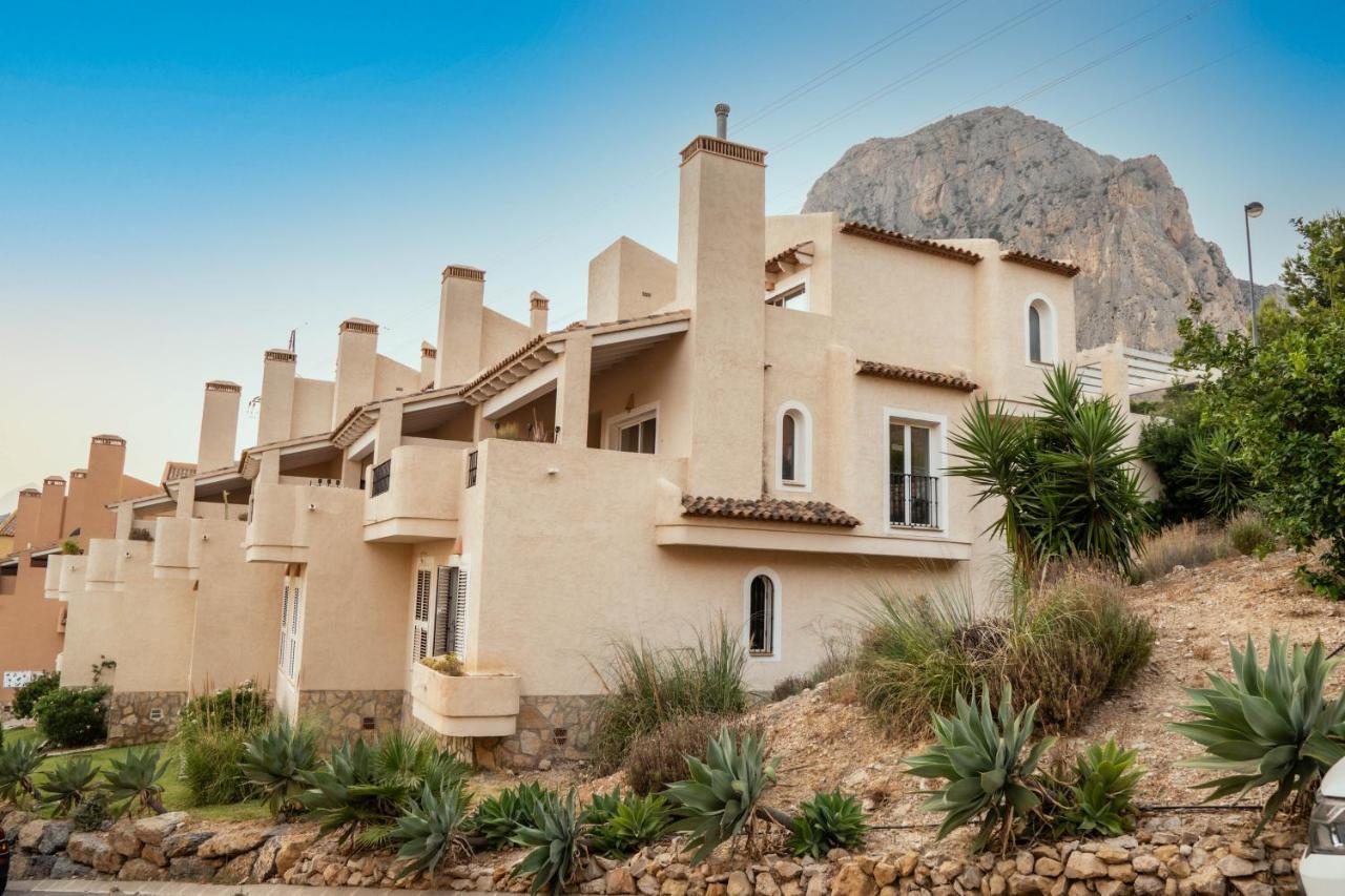 Charming Townhouse With Sea Views & Pool In Altea Villa กัลเป ภายนอก รูปภาพ