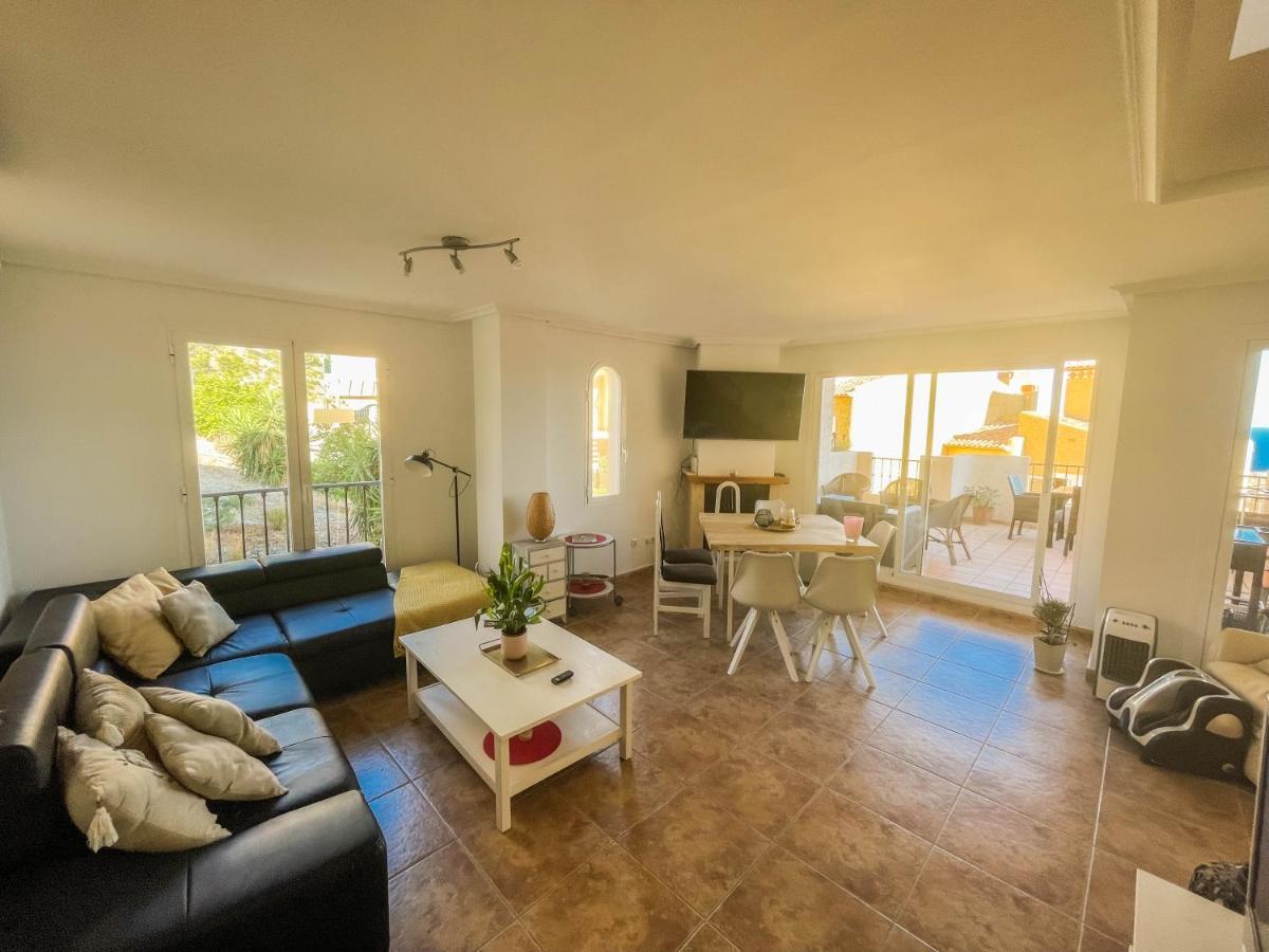 Charming Townhouse With Sea Views & Pool In Altea Villa กัลเป ภายนอก รูปภาพ