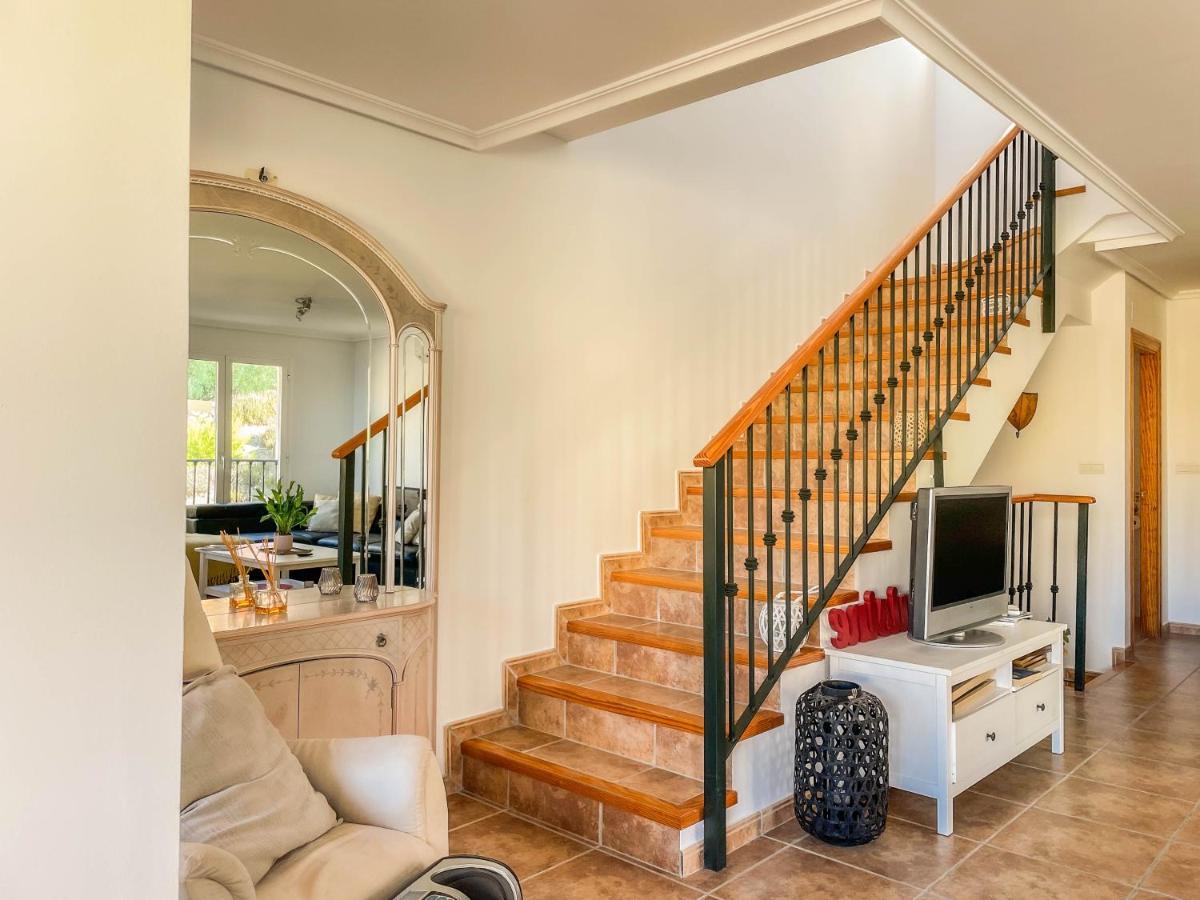 Charming Townhouse With Sea Views & Pool In Altea Villa กัลเป ภายนอก รูปภาพ