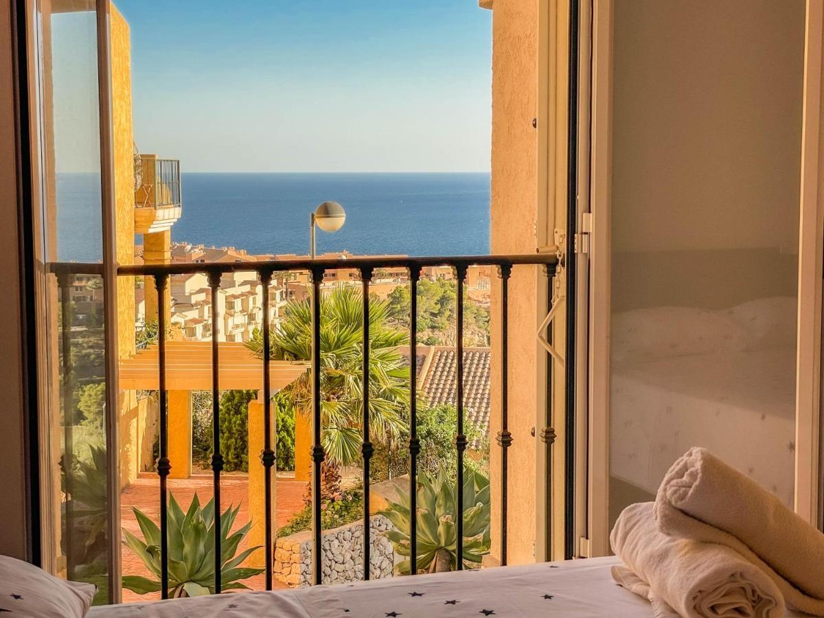 Charming Townhouse With Sea Views & Pool In Altea Villa กัลเป ภายนอก รูปภาพ